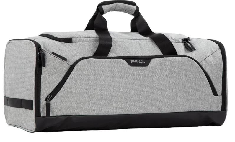 PING Golf Ping Duffel Bag tas, textured heather grey