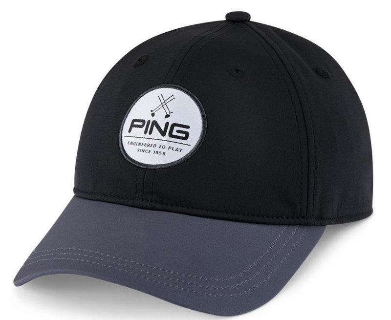 PING Engineered To Play heren golfpet, zwart/asphalt