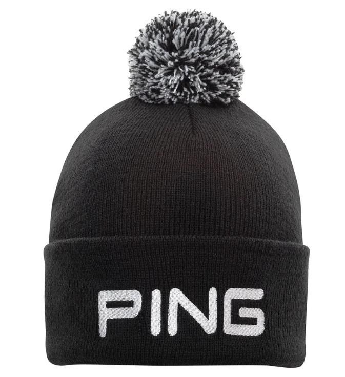 PING Classic Bobble wintermuts, zwart