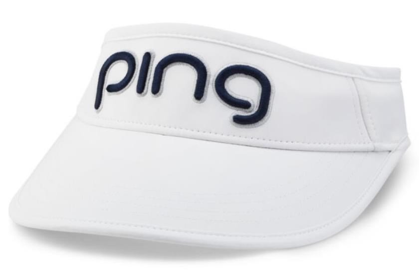 PING Tour dames visor, wit