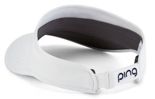 PING Tour dames visor, wit