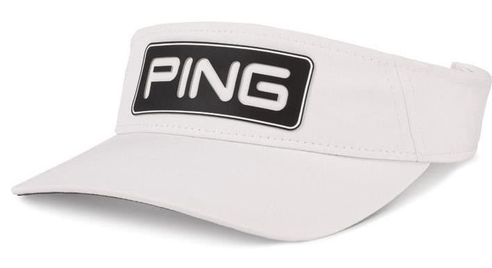 PING Tour Visor heren vizier, wit