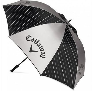 Callaway 64" UV paraplu, zwart/grijs