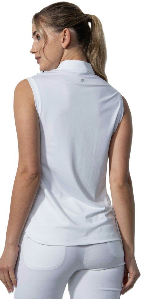 Daily Sports ISTRES Sleeveless dames polo, wit