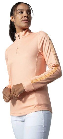 Daily Sports Anna long-sleeve dames polo, zalm