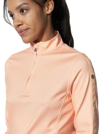 Daily Sports Anna long-sleeve dames polo, zalm