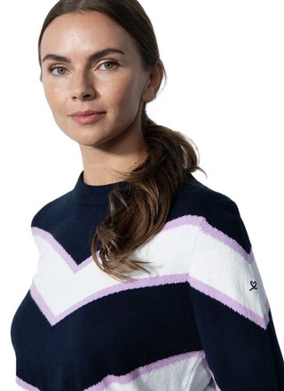 Daily Sports NAGOYA dames trui, blauw/wit/violet