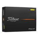 Titleist Pro V1 golfballen 2025 (12 stuks), geel