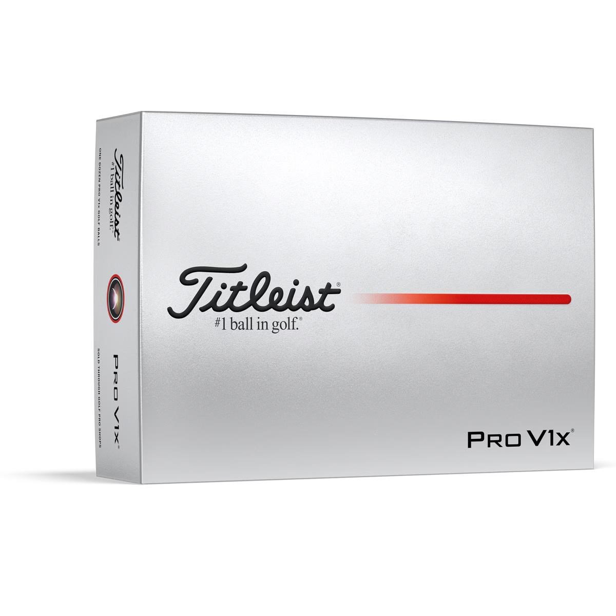 Titleist Pro V1x 2025 golfballen (#1 - #4)