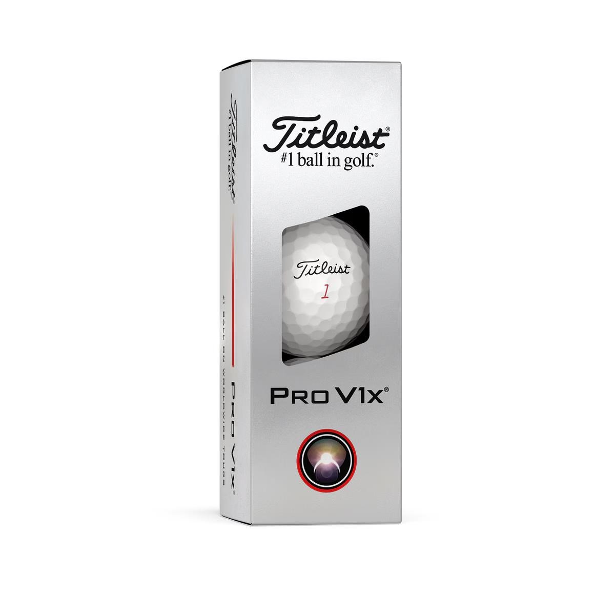 Titleist Pro V1x 2025 golfballen (#1 - #4)