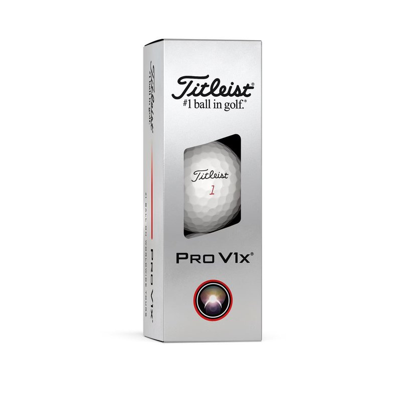 Titleist Pro V1x 2025 golfballen (#1 - #4)