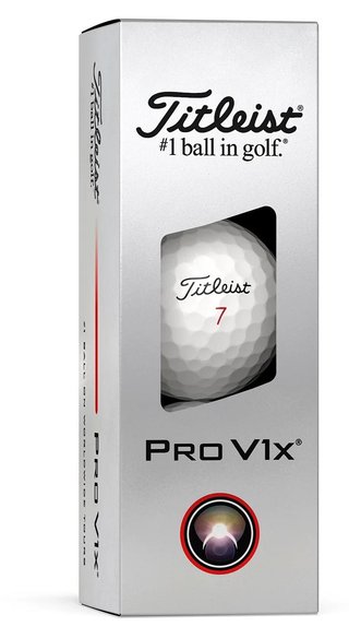 Titleist Pro V1x 2025 High Number (#5 - #8) golfballen