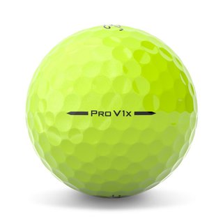 Titleist Pro V1x 2025 golfballen, geel