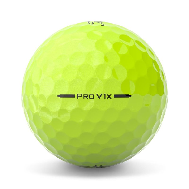 Titleist Pro V1x 2025 golfballen, geel