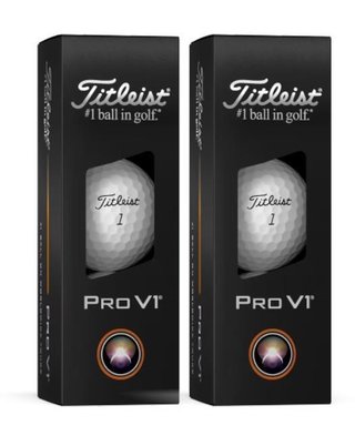 Titleist Pro V1 2025 golfballen, Vaderdag incl. pouch