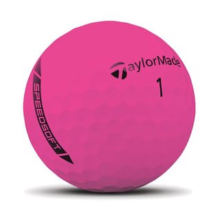 TaylorMade SpeedSoft golfballen, roze