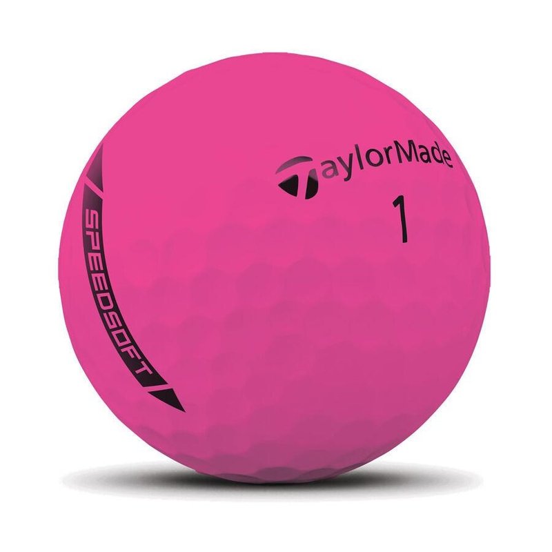TaylorMade SpeedSoft golfballen, roze