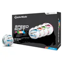 TaylorMade SpeedSoft Ink golfballen (12 ballen), multi