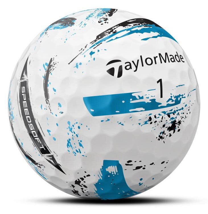 TaylorMade SpeedSoft Ink golfballen (12 ballen), multi