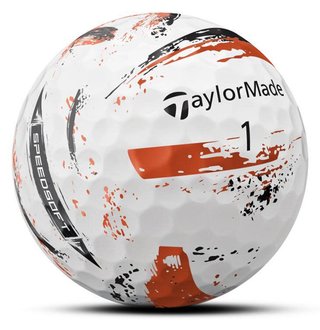 TaylorMade SpeedSoft Ink golfballen (12 ballen), multi