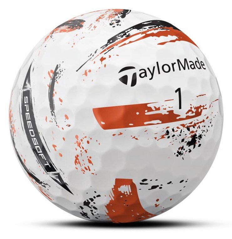 TaylorMade SpeedSoft Ink golfballen (12 ballen), multi