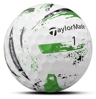 TaylorMade SpeedSoft Ink golfballen (12 ballen), multi