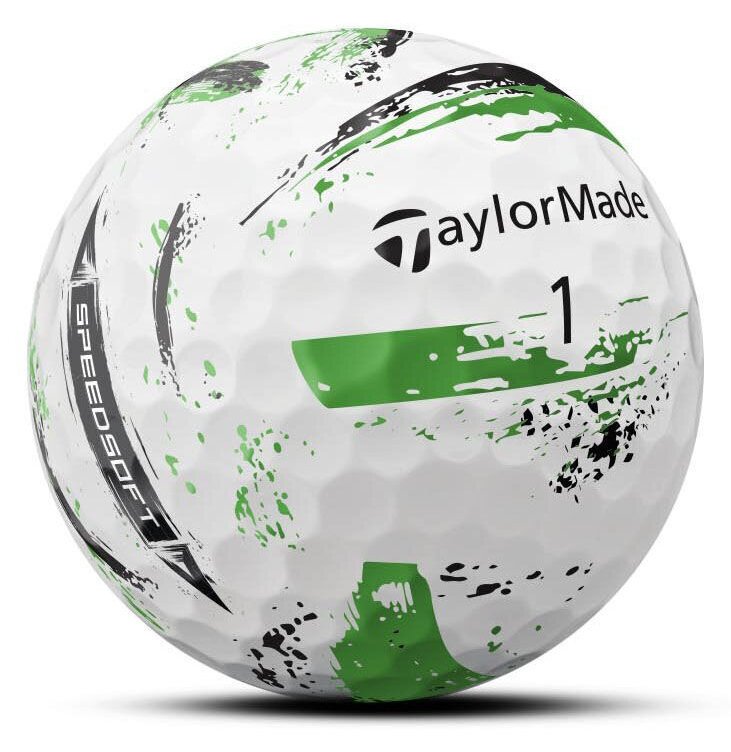 TaylorMade SpeedSoft Ink golfballen (12 ballen), multi