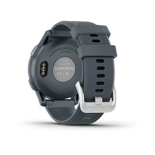 Garmin Approach S44 GPS-horloge, twilight/zilver aluminium