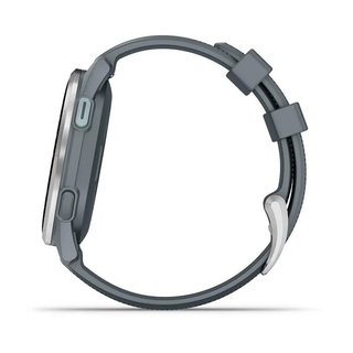 Garmin Approach S44 GPS-horloge, twilight/zilver aluminium