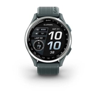Garmin Approach S44 GPS-horloge, twilight/zilver aluminium