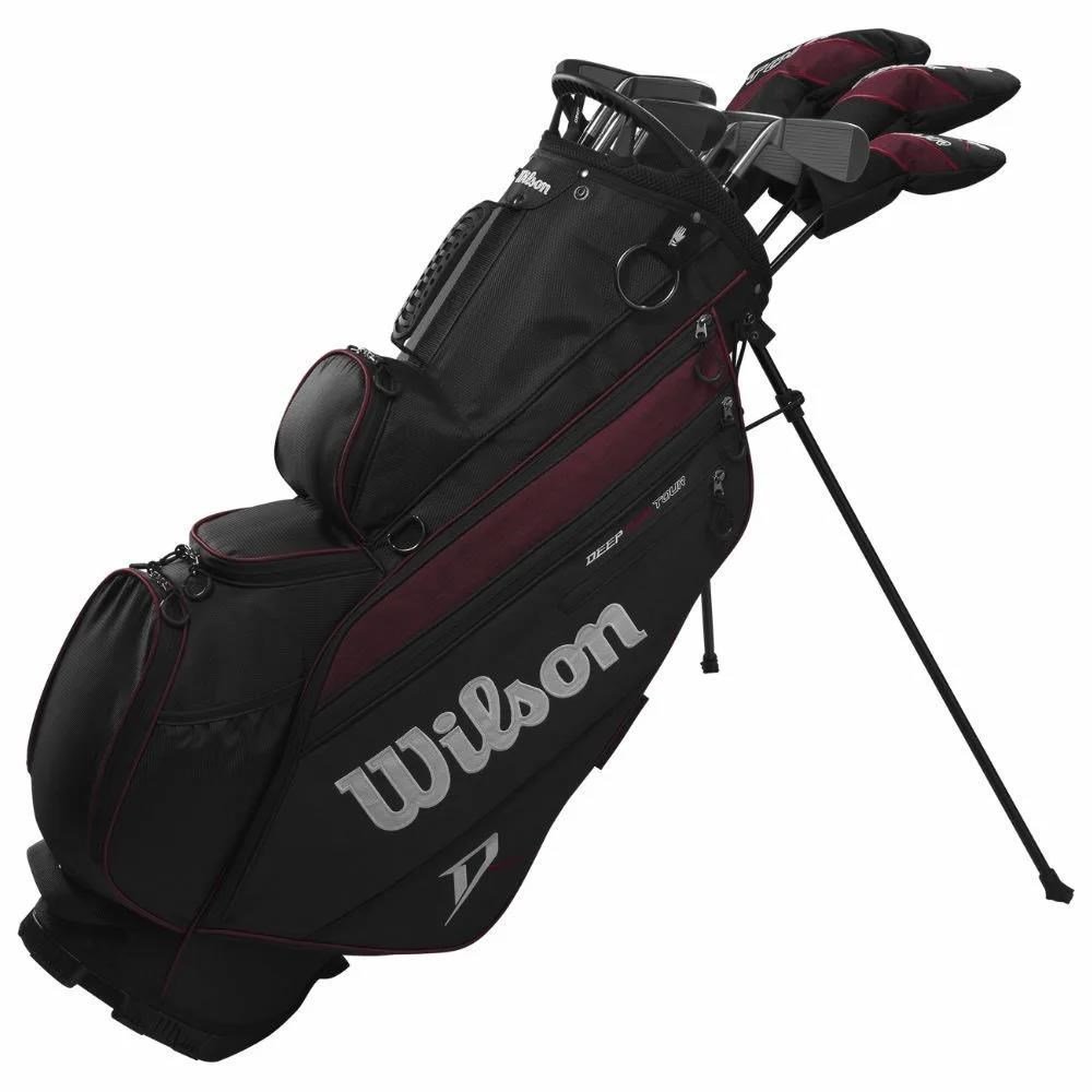 Wilson Deep Red Tour heren golf set, staal