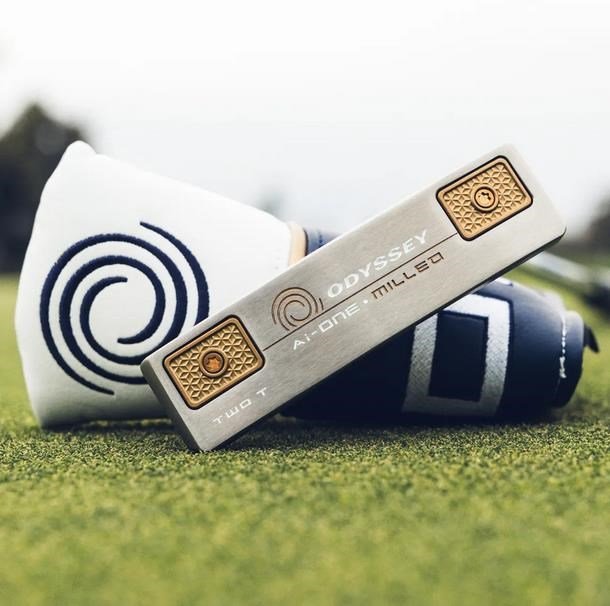 Odyssey Ai-ONE Silver Milled TWO T CH putter 2025