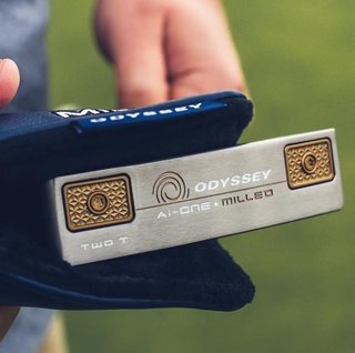 Odyssey Ai-ONE Silver Milled TWO T CH putter 2025