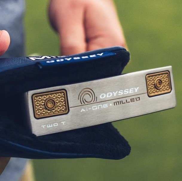 Odyssey Ai-ONE Silver Milled TWO T CH putter 2025