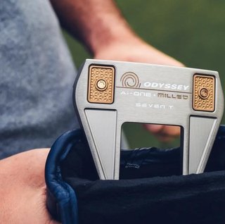Odyssey Ai-ONE Silver Milled SEVEN T DB putter 2025