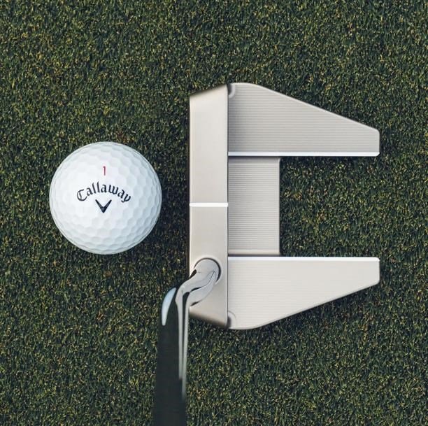 Odyssey Ai-ONE Silver Milled SEVEN T DB putter 2025