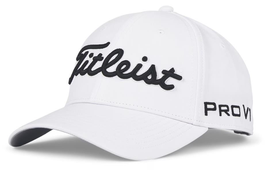 Titleist Tour Performance heren kšiltovka, wit/zwart