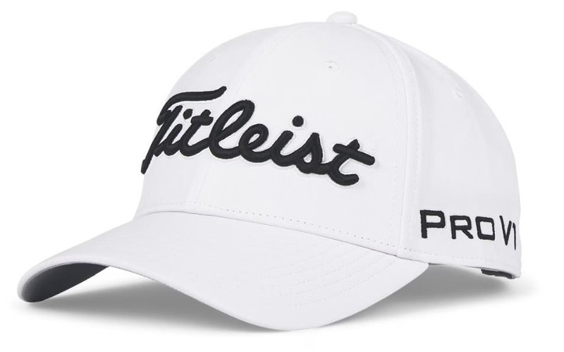 Titleist Tour Performance heren kšiltovka, wit/zwart