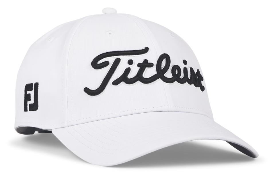 Titleist Tour Performance heren kšiltovka, wit/zwart