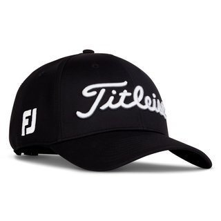 Titleist Tour Performance heren pet, zwart/wit
