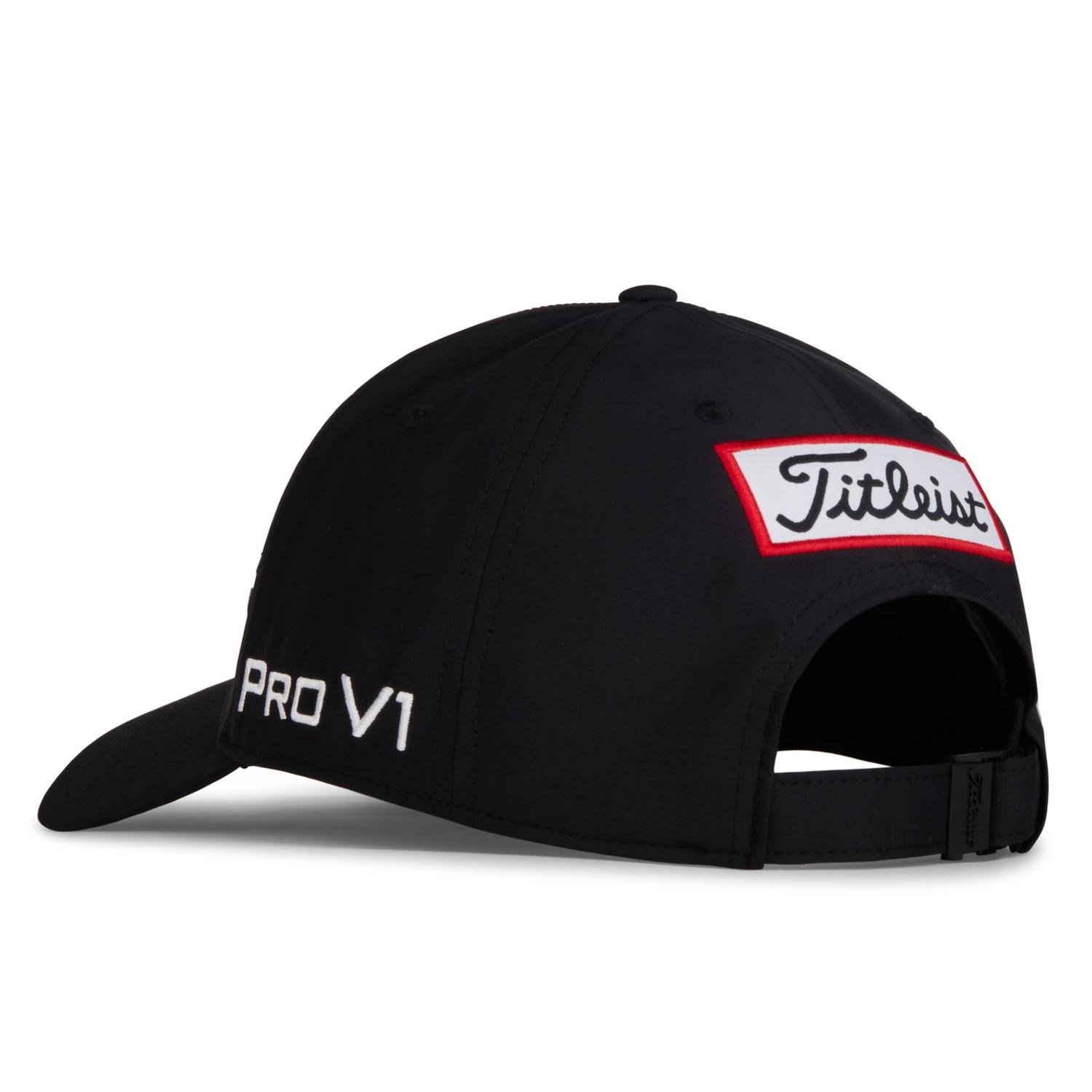 Titleist Tour Performance heren pet, zwart/wit