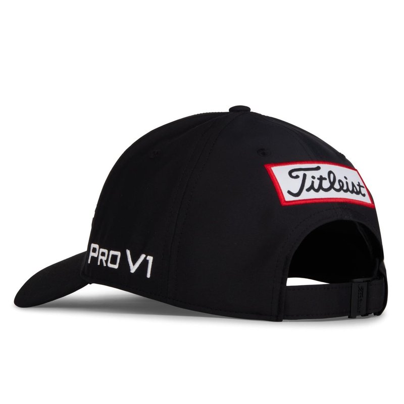 Titleist Tour Performance heren pet, zwart/wit