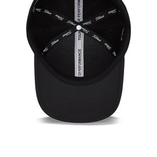Titleist Tour Performance heren pet, zwart/wit