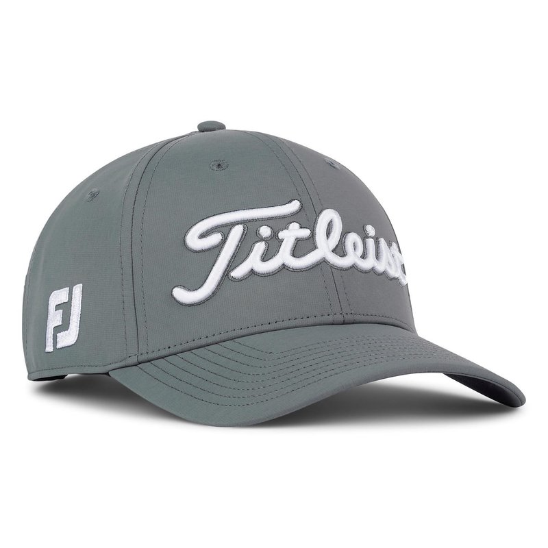 Titleist Tour Performance heren pet, charcoal/white