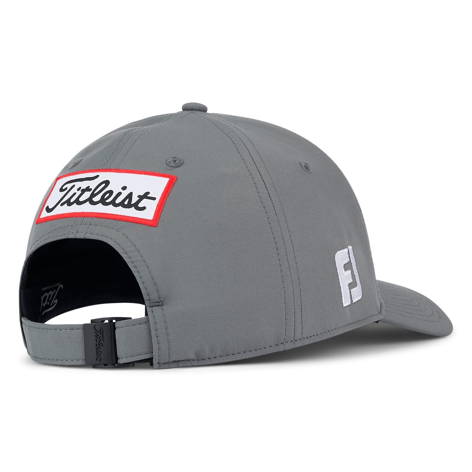 Titleist Tour Performance heren pet, charcoal/white