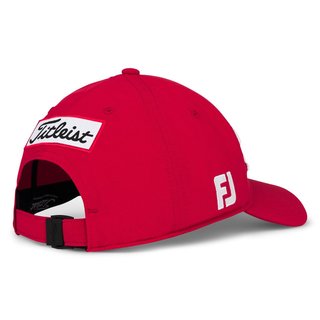 Titleist Tour Performance heren pet, rood/wit