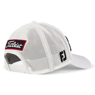 Titleist Tour Mesh heren pet, wit/zwart