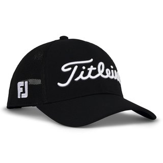 Titleist Tour Mesh heren pet, zwart/wit