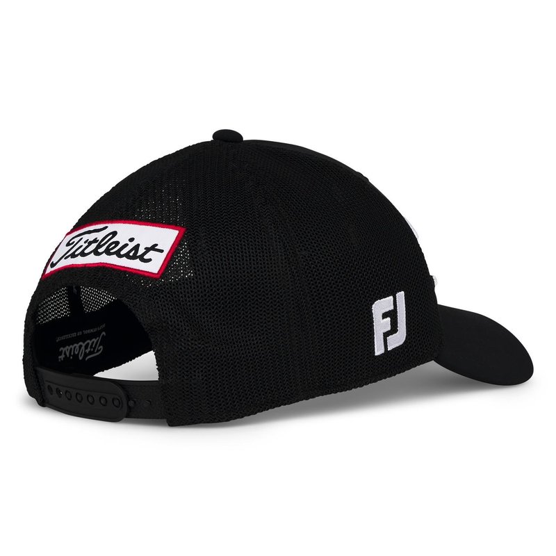 Titleist Tour Mesh heren pet, zwart/wit
