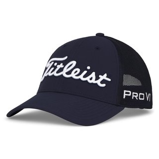 Titleist Tour Mesh heren pet, navy/wit